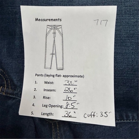 D. Jeans Women's Size 6 Blue Rolled-Up Cuff Denim Jeans Medium Wash - Picture 9 of 9